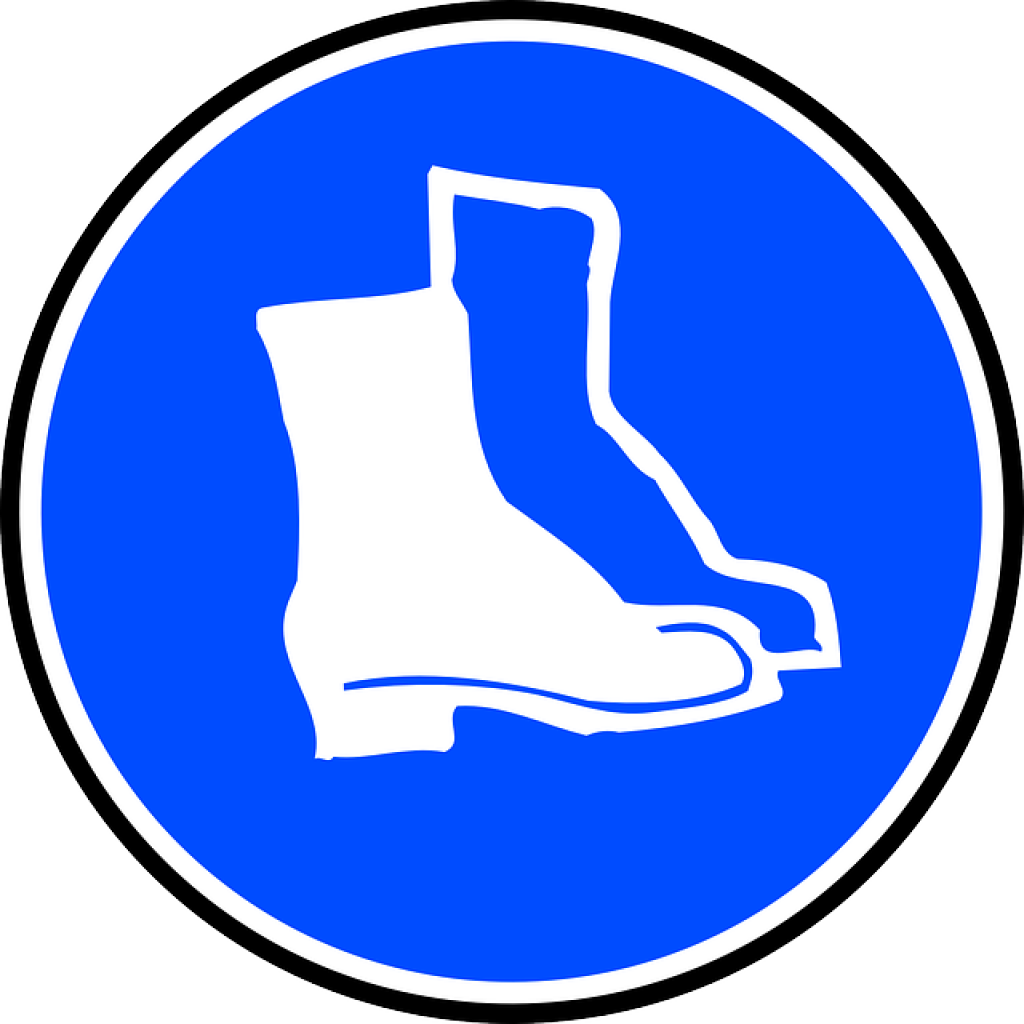 Feet Protection Hard Boots Svg Clip Arts 600 X 600 - Png Download (600x600), Png Download