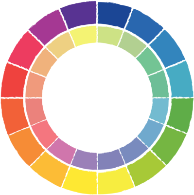 Salon X Full Service - 24 色相 環 覚え 方 Clipart (1000x407), Png Download