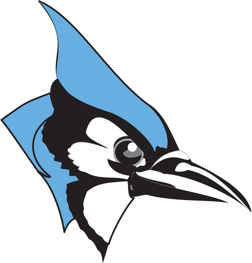 Clipart Library Library Hopkins Jays Clipart - John Hopkins University Blue Jays - Png Download (933x1024), Png Download