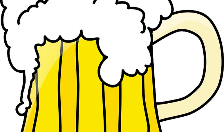 Curl Your Hair With Beer And Lemon - Beer Clip Art - Png Download (772x456), Png Download