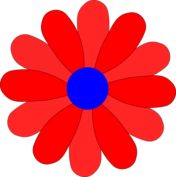 Flower Shape Png Clipart (594x597), Png Download