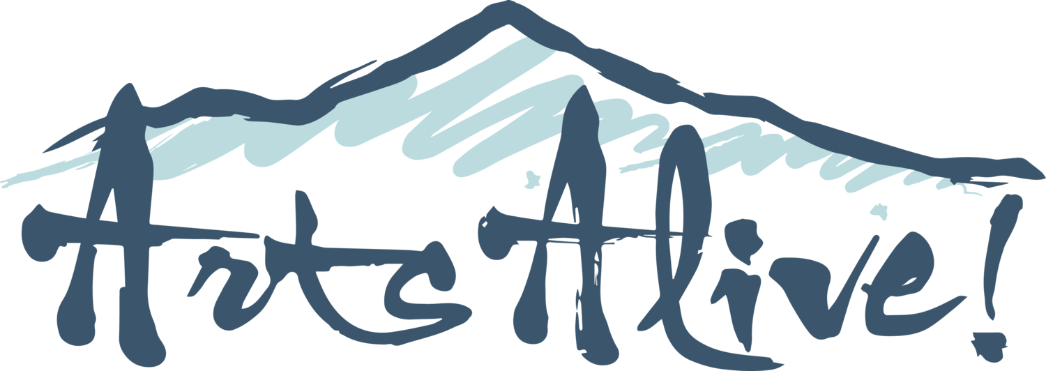 Art Cinema Tickets Powerpoint - Arts Alive Clipart (1500x532), Png Download