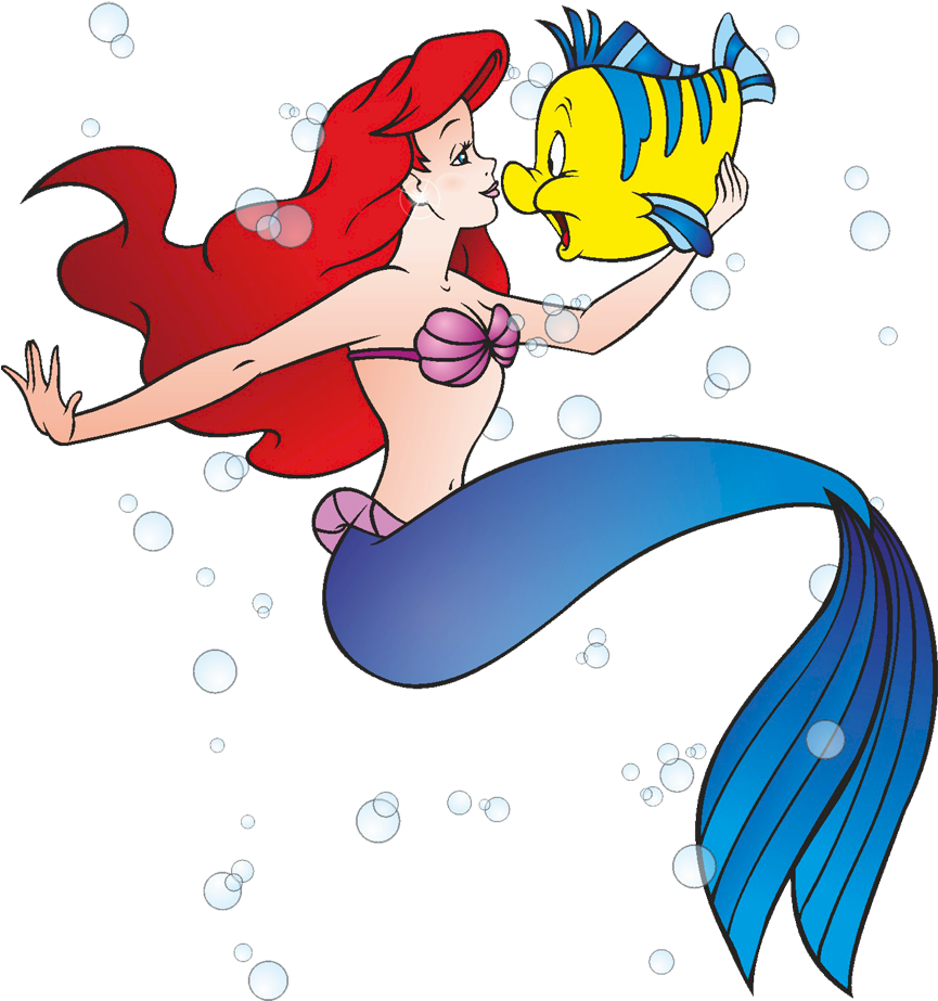 Image Of Ariel Clipart 7 Ariel Little Mermaid Clipart - Ariel - Png Download (864x937), Png Download