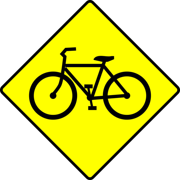 All Photo Png Clipart - Bike Lane Traffic Sign Transparent Png (750x750), Png Download