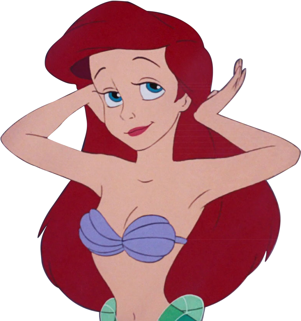 Com The Little Mermaid Ariel Png 3 By Ent2pri9se - Ariel Little Mermaid Boobs Clipart (1024x1075), Png Download