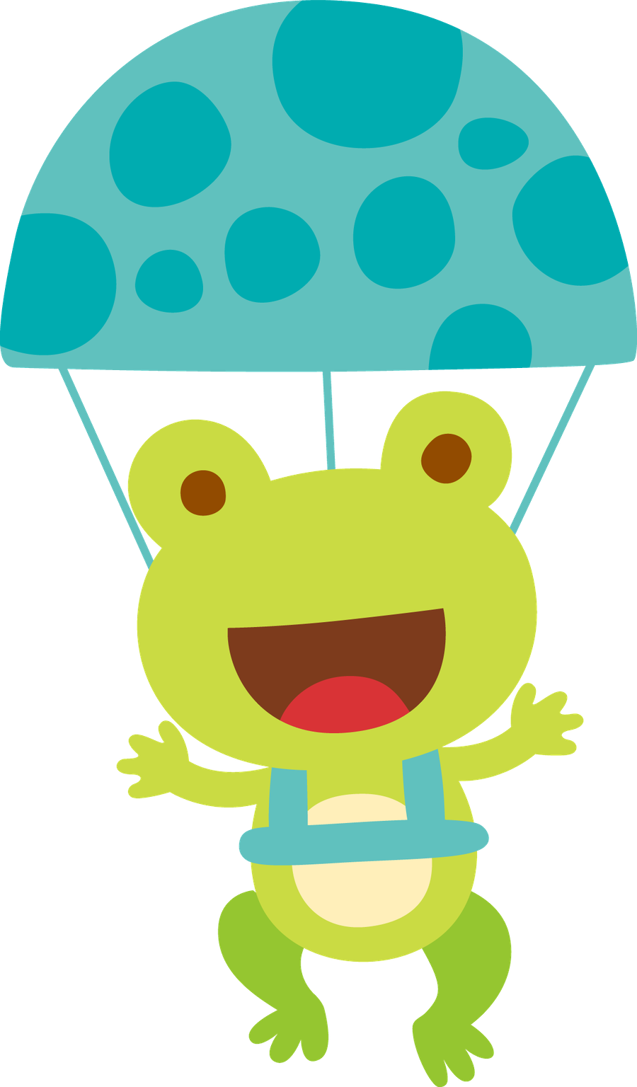 Clip Art-animals/birds/fish, Etc - Frog Clipart Minus - Png Download (900x1536), Png Download