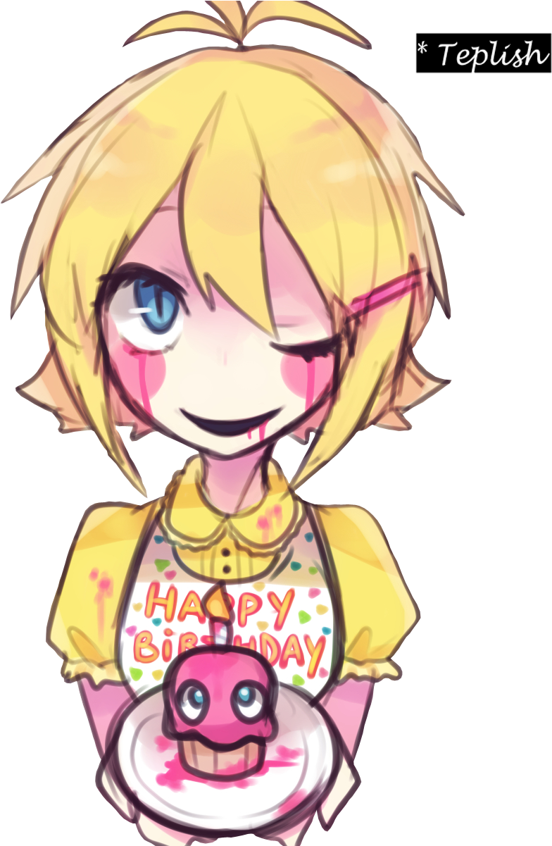 Five Nights - Lulu 999 Toy Chica Clipart (900x1200), Png Download