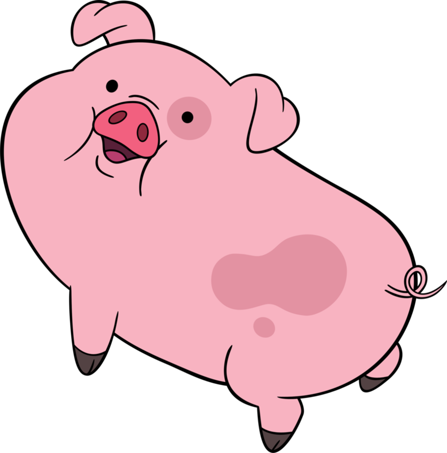 Clip Arts Related To - Gravity Falls Waddles Png Transparent Png (576x584), Png Download