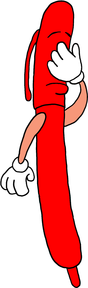 Red Pen - Red Pen Clip Art - Png Download (312x992), Png Download