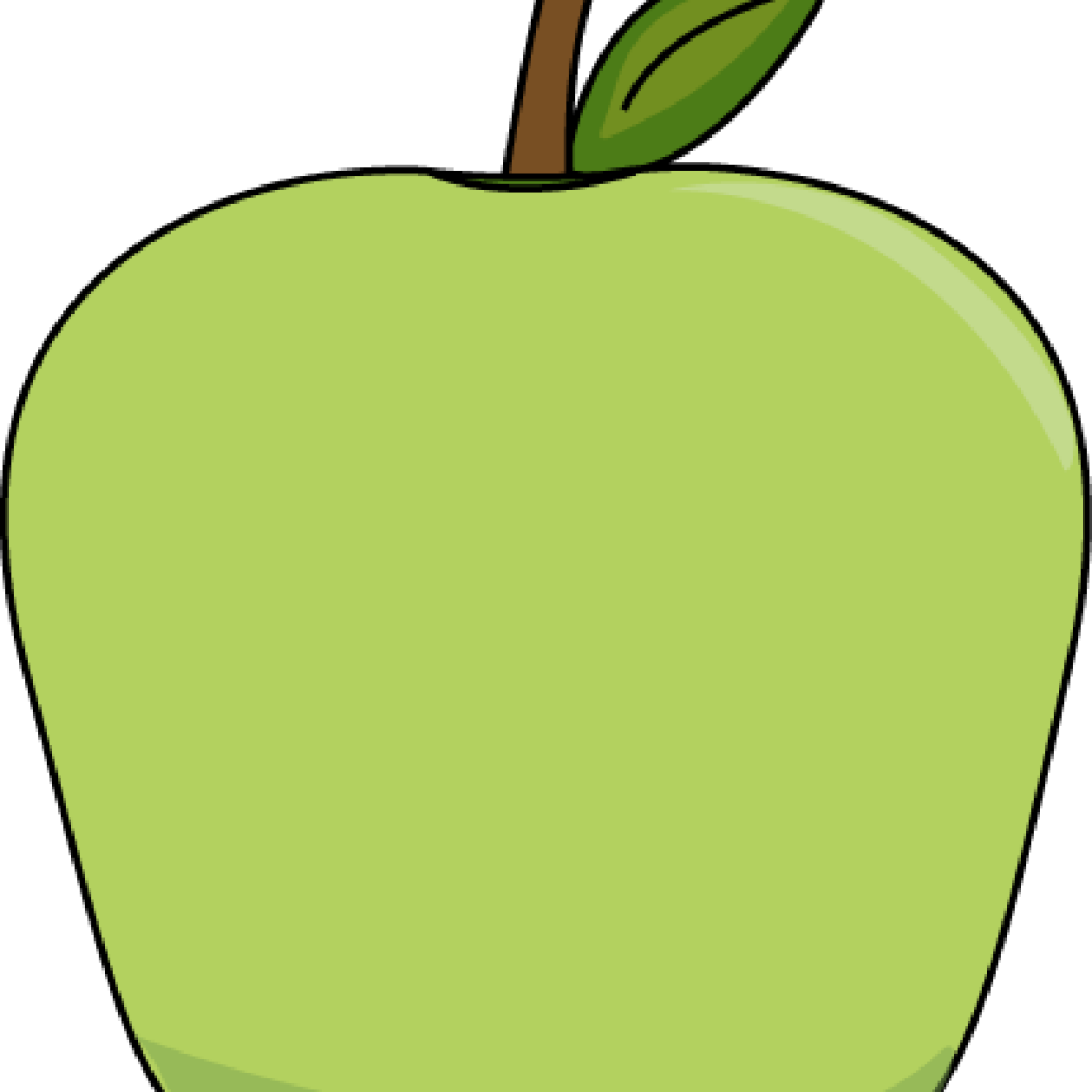 Green Apple Clipart Big Clip Art Image Animations - Clip Art - Png Download (1024x1024), Png Download