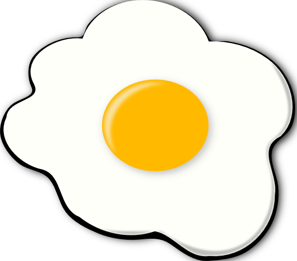 Sunny Side Up Clip Art - Sunny Side Up Clipart - Png Download (600x528), Png Download