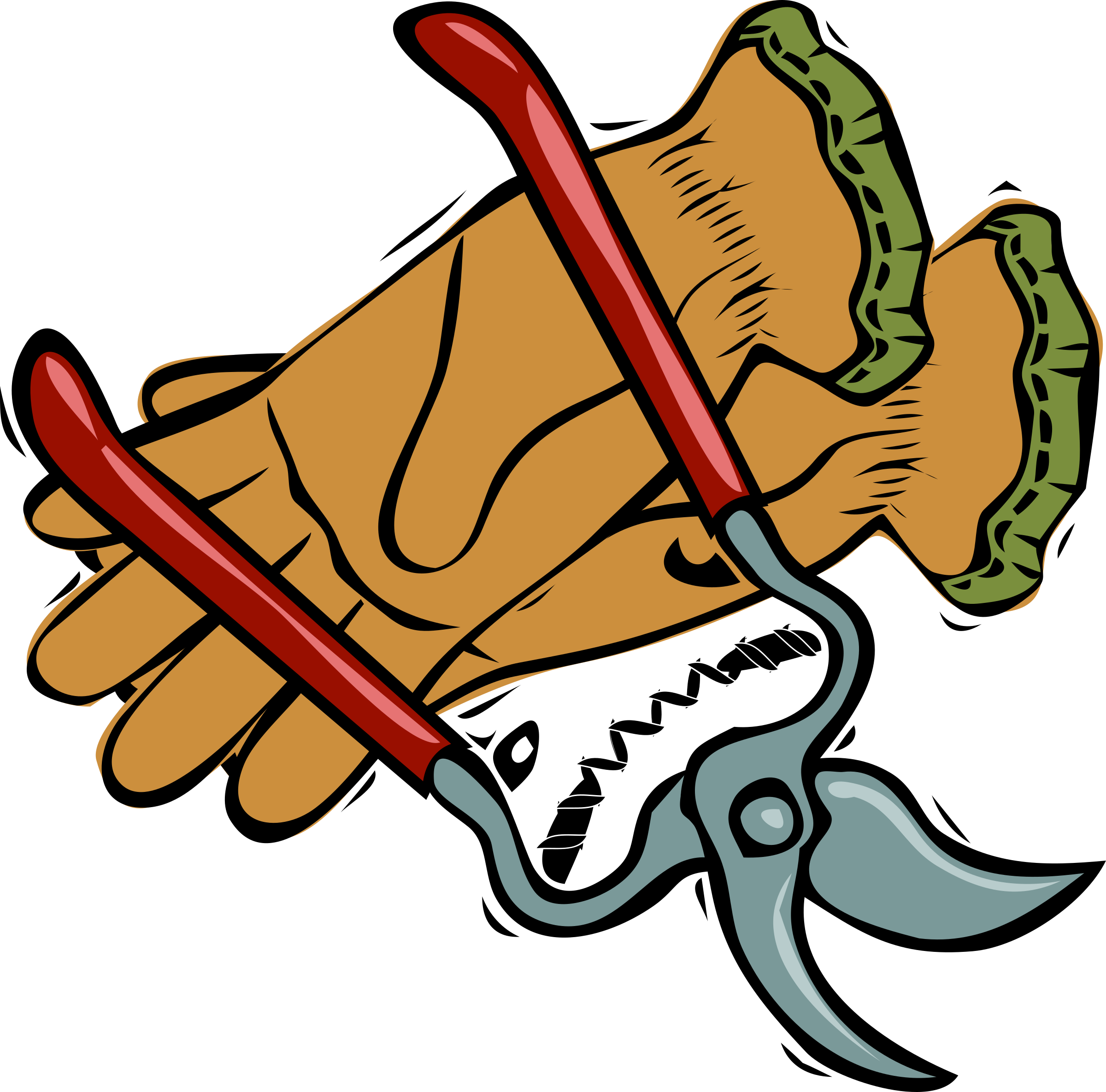 Up Clip Wash - Yard Work Clip Art - Png Download (2400x2369), Png Download