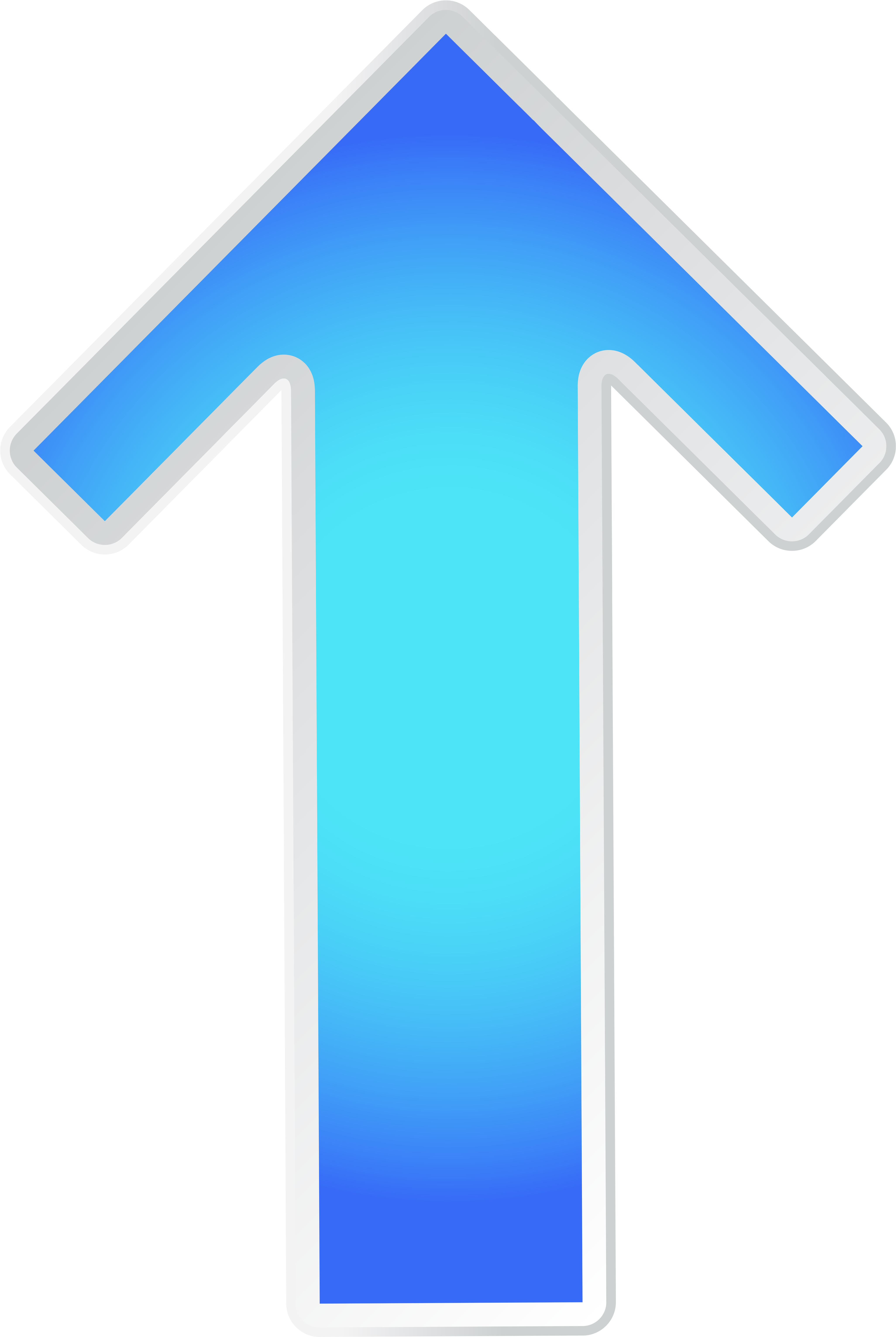 Blue Clipart (4374x6446), Png Download