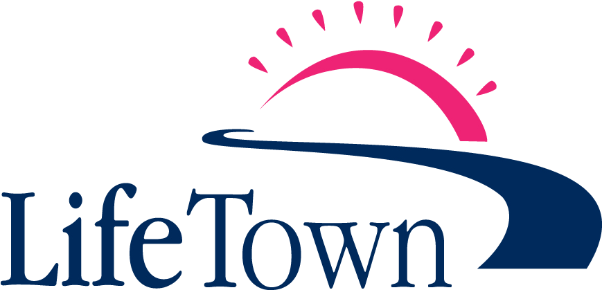 Lifetown - American Lifestyle Magazine Logo Clipart (884x433), Png Download