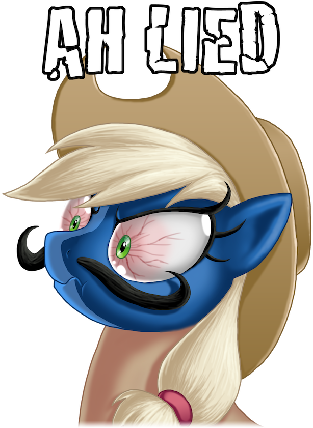 Element Of Honesty My Ass, In The Last Post He Was - Applejack Clipart (650x841), Png Download