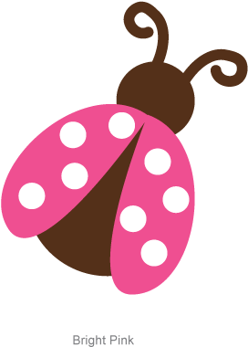 Pink Ladybug Clipart - Ladybugs On Flowers Clipart - Png Download (660x500), Png Download