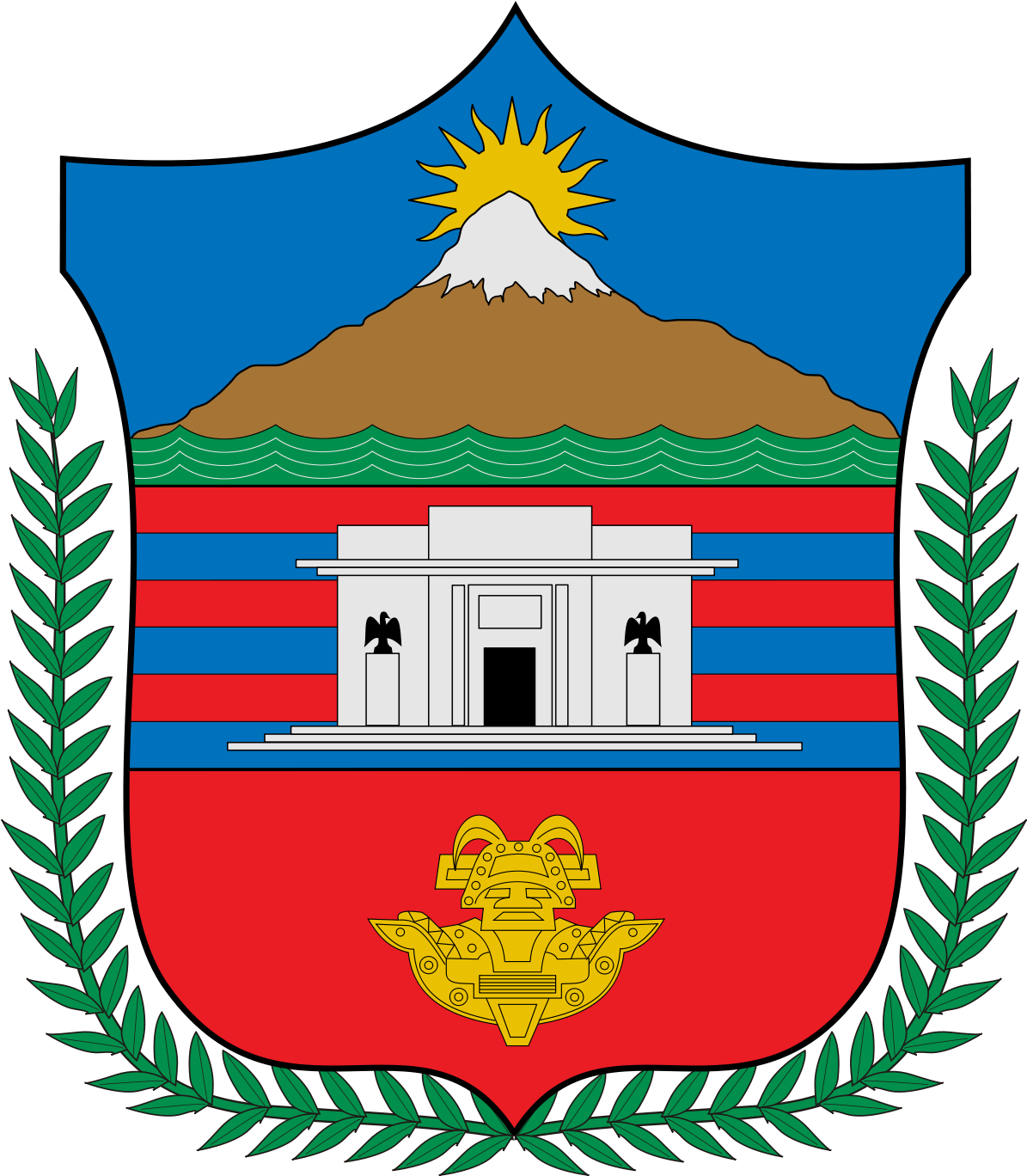 Escudo De Magdalena Colombia Clipart (1200x1392), Png Download