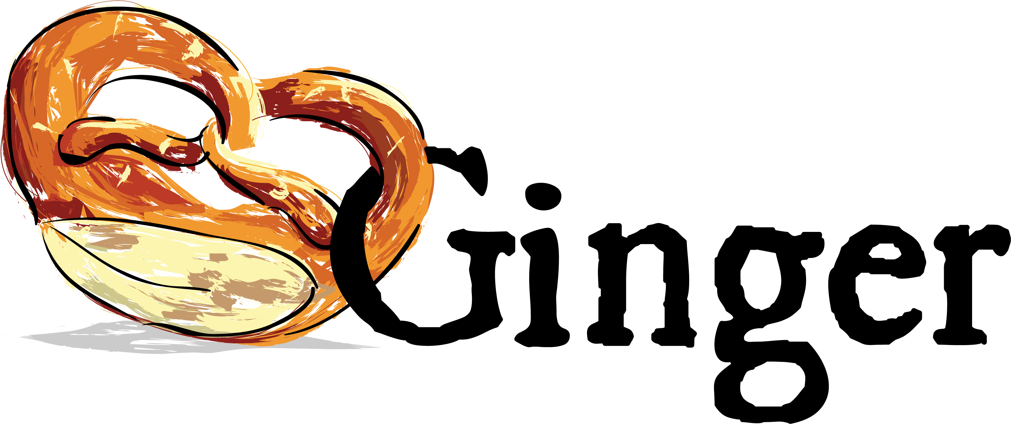 About Ginger And Bread Png Signature - Illustration Clipart (3333x1417), Png Download