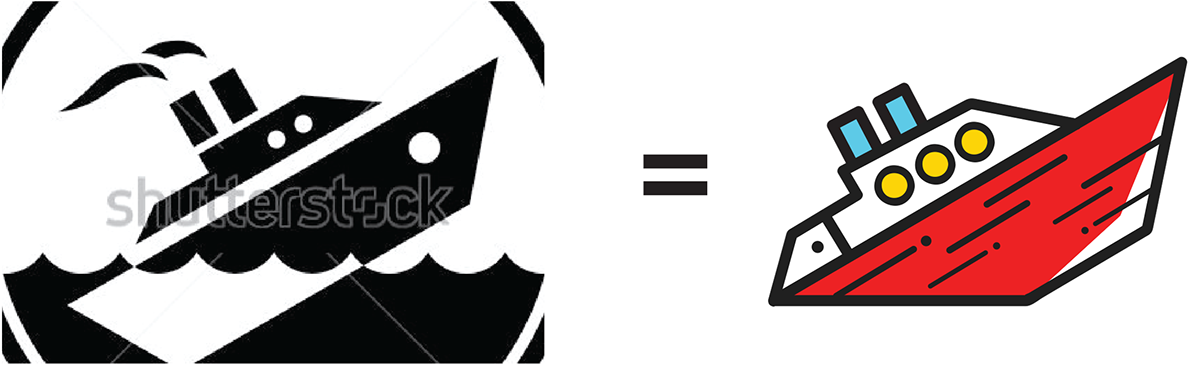 Sunken Ship - Royalty-free Clipart (1200x369), Png Download