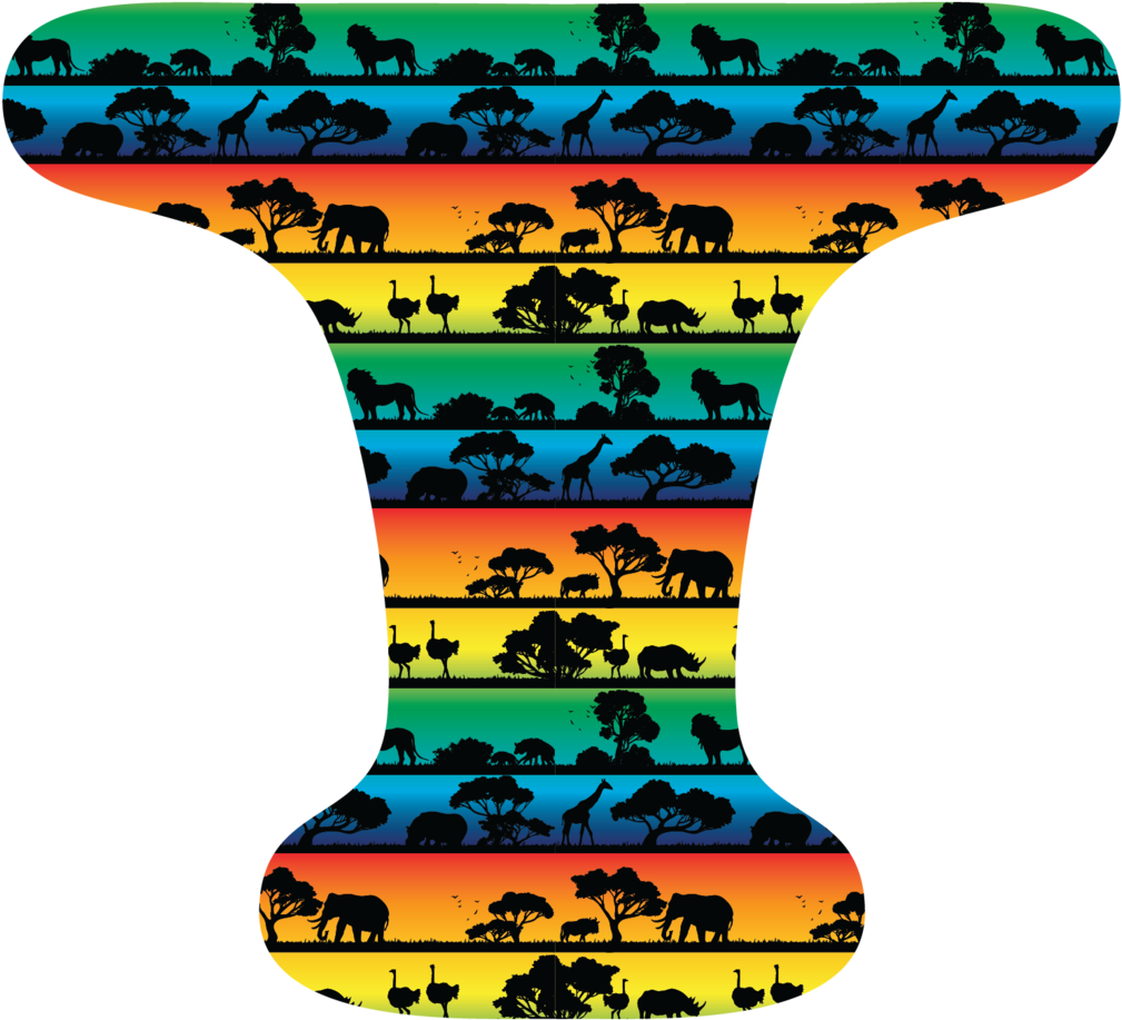 African Safari Sunset - Scv32 Galaxy A8 ギャラクシー スマホケース Au エー Clipart (1024x1024), Png Download