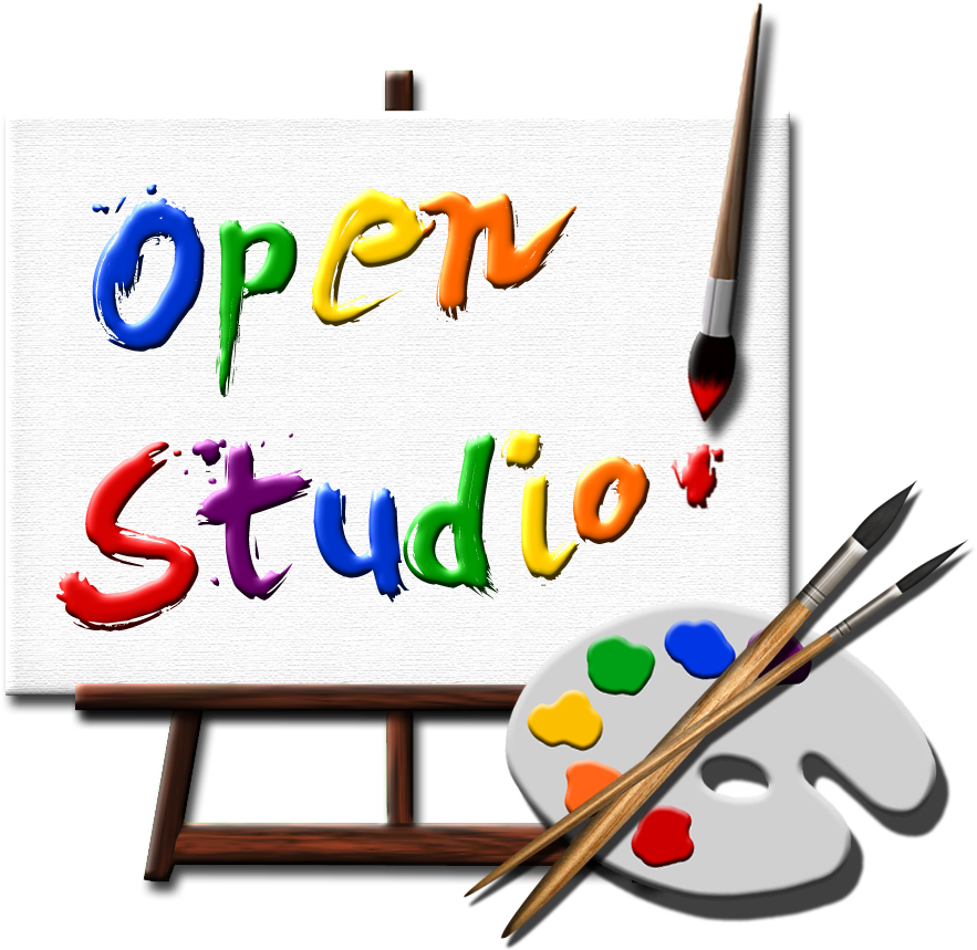 Free Open Studio Visit At Let There Be Art - Calligraphy Clipart (1152x936), Png Download