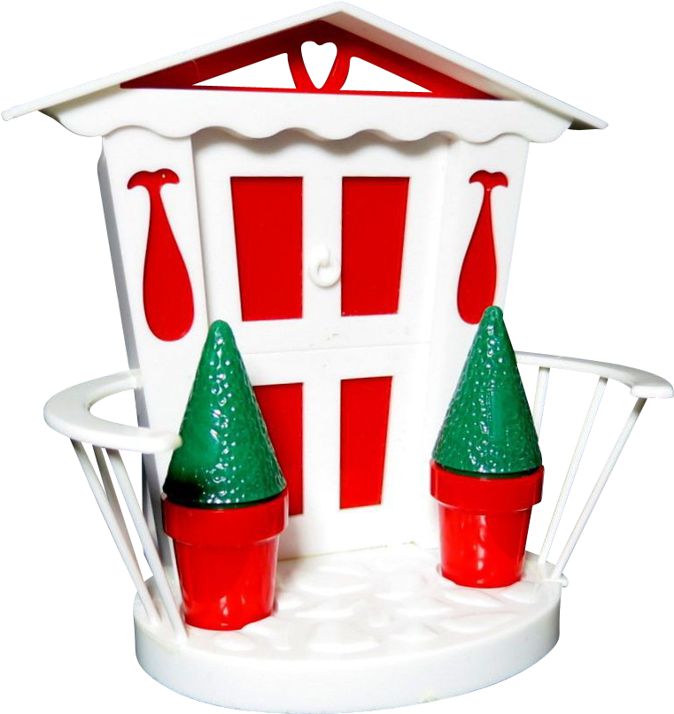 Plastic Salt And Pepper Shaker Dream House Napkin Holder - Saint Nicholas Day Clipart (806x806), Png Download