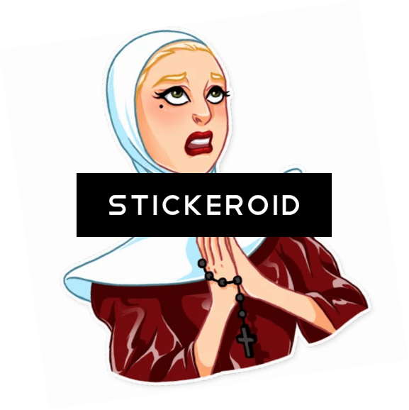 Godbless Gb Gaga Nun Sister Votaress Clostres Vestal - Duke Nukem Forever Box Art Clipart (577x578), Png Download