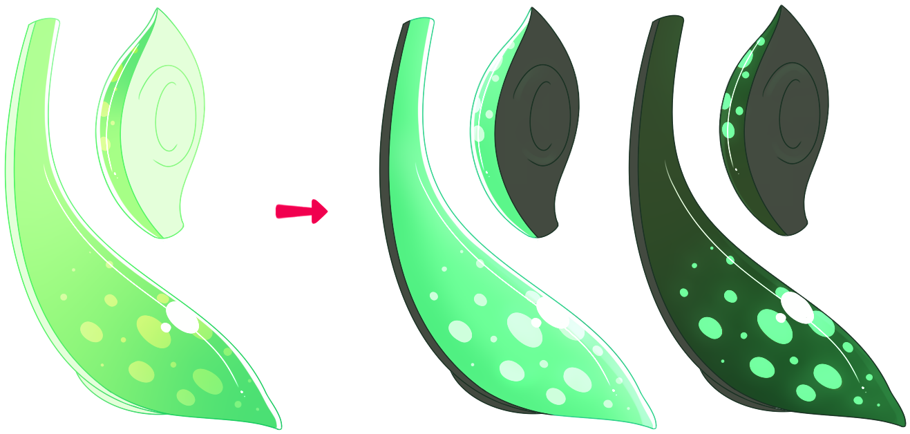 Tentacle Style Ideas - Illustration Clipart (1316x646), Png Download