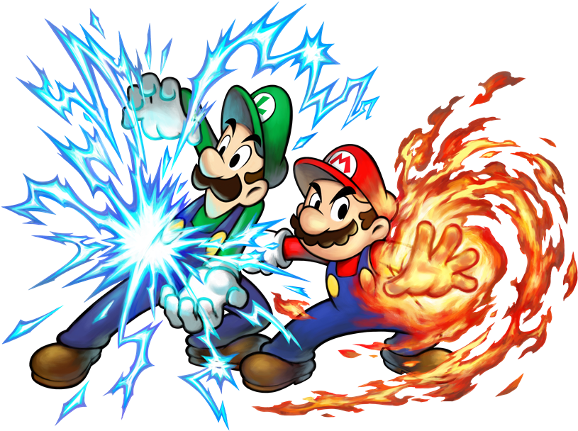 Mario & Luigi - Mario Y Luigi Super Star Saga Bowser Minions Clipart (900x695), Png Download
