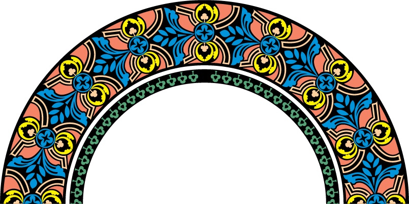 Circle Clipart (805x403), Png Download