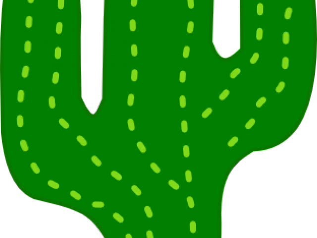 Cactus Clipart Saguaro - Clip Art - Png Download (640x480), Png Download