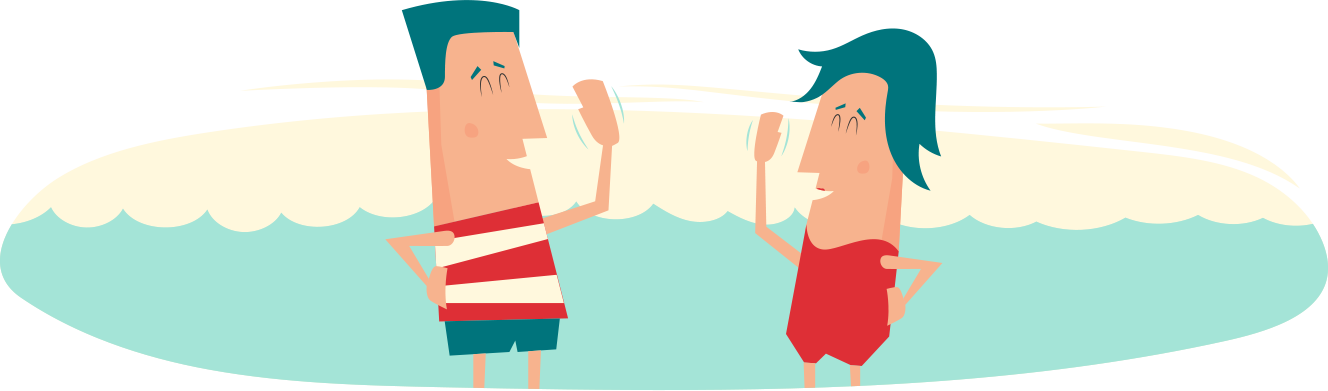 Ready To Compare Hot Tub Quotes - Cartoon Clipart (1328x391), Png Download