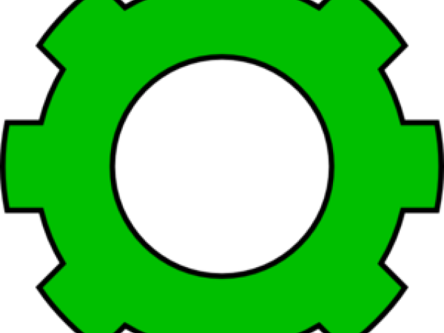 Gears Clipart Clipart Hd - Colorful Gear - Png Download (640x480), Png Download