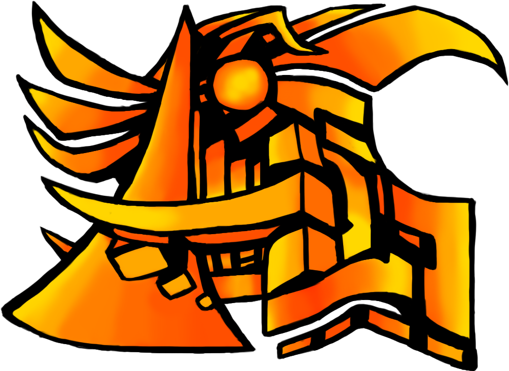 Graffiti - Digital Painting - Orange Graffiti Png Clipart (1024x768), Png Download