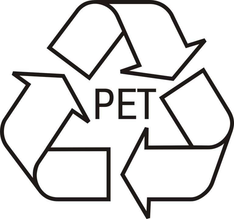 Recycle, Recycling, Logo, Pet, Symbol, Label - Pet Recycle Symbol Clipart (769x720), Png Download