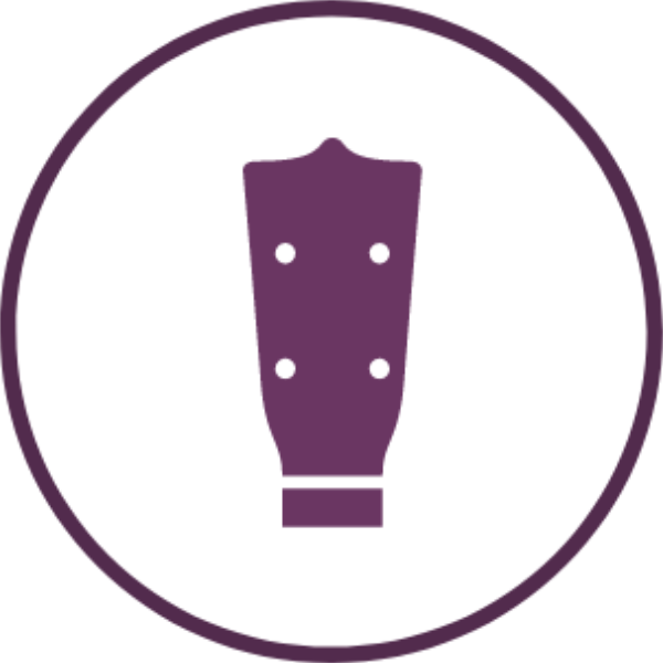 Ukulele Freak - Electric Ukulele Clipart (600x600), Png Download