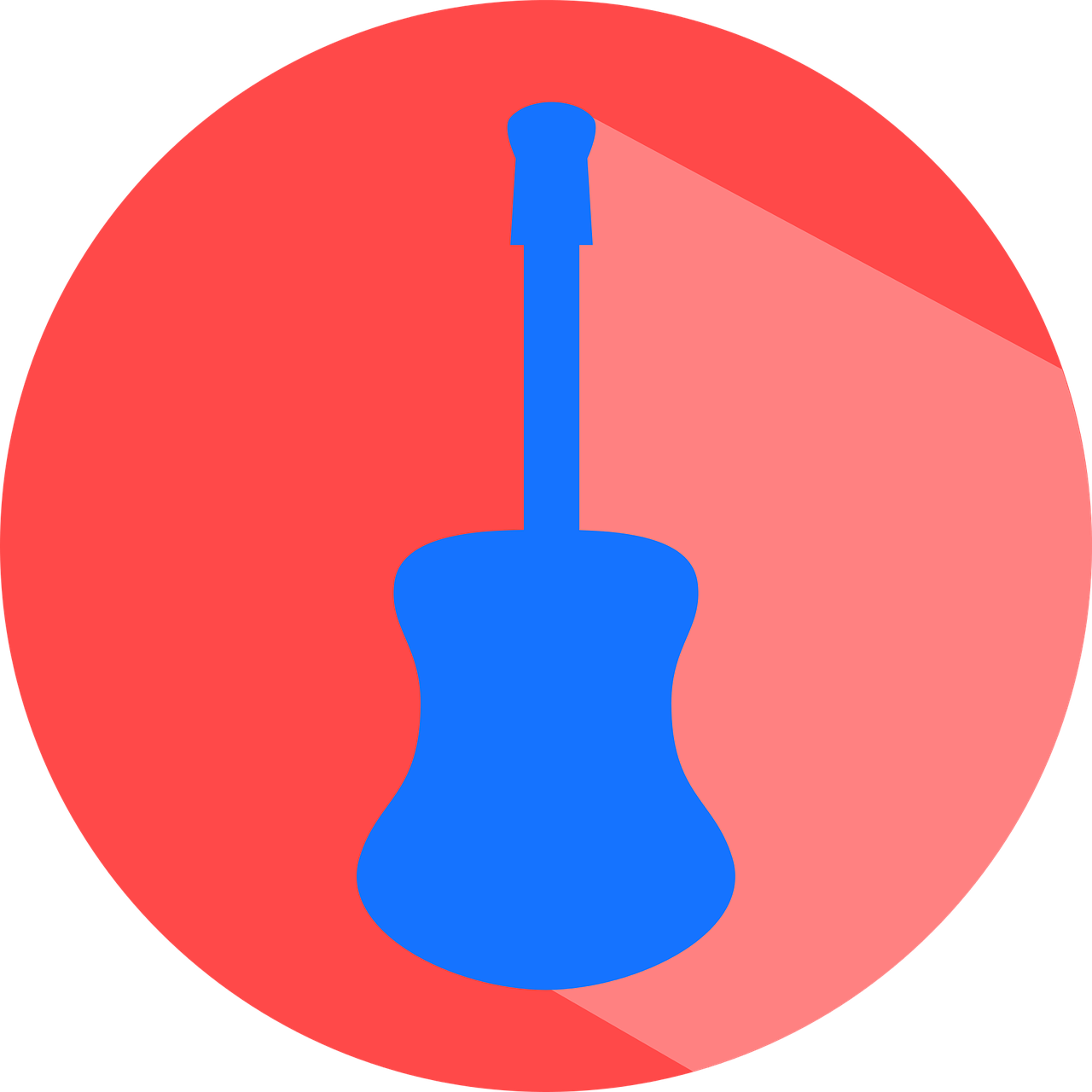 Guitar,música,guitar Icon,free Vector Graphics,free - Ville De Saint Etienne Clipart (1280x1280), Png Download