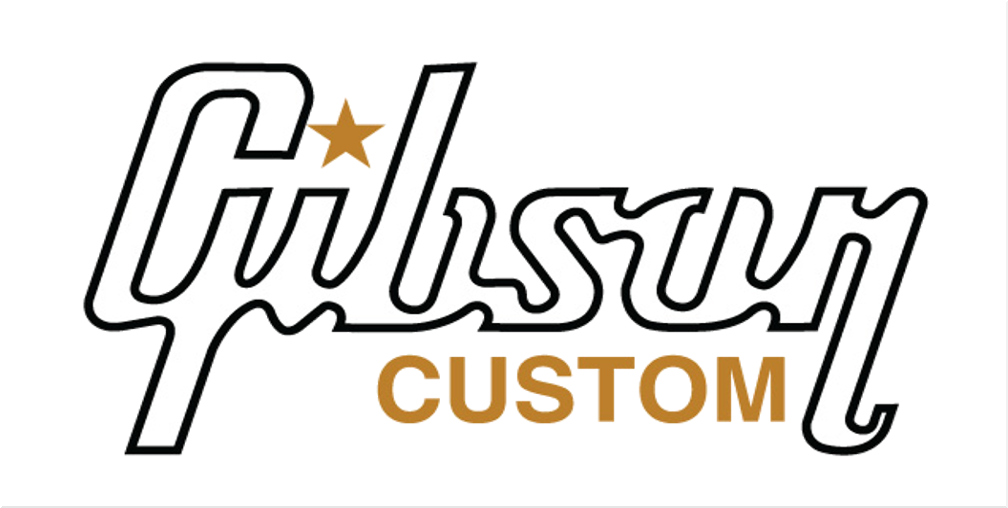 Gibson Custom - Gibson Custom Shop Logo Clipart (1008x508), Png Download