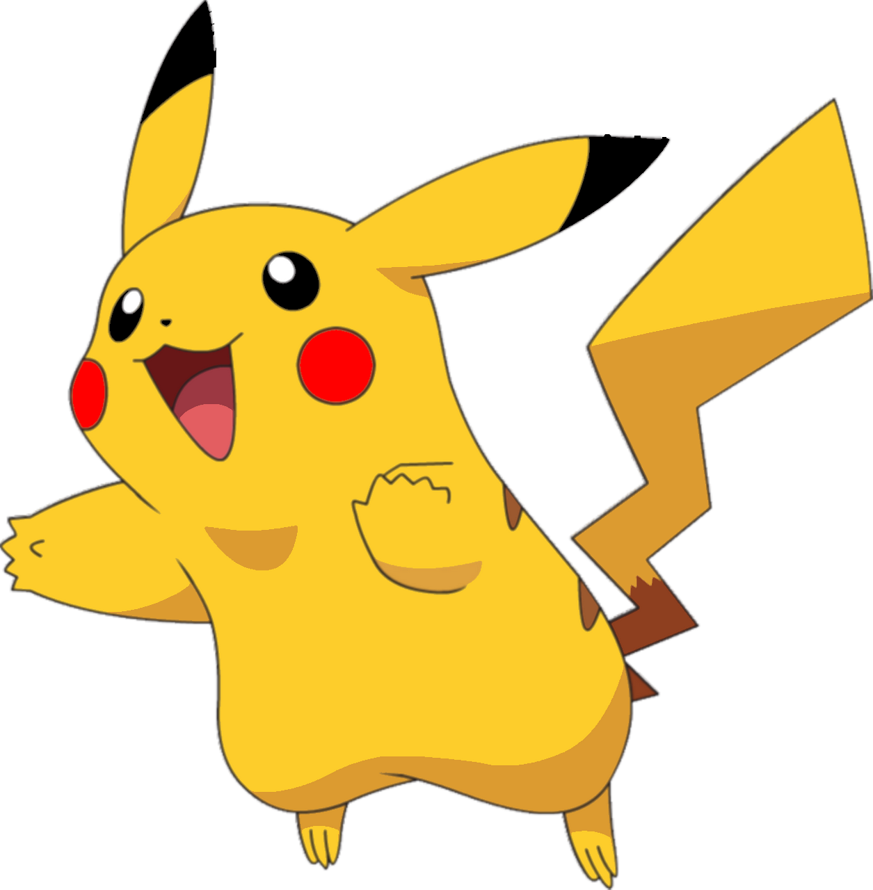 7, - Pikachu Pokemon Clipart (1255x1280), Png Download