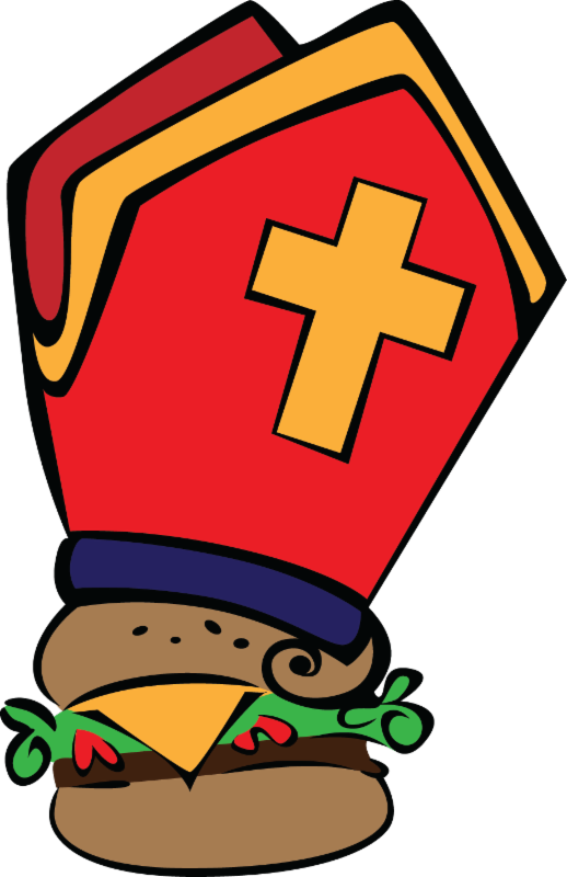 Bishop's Burger Bash Clipart (518x800), Png Download