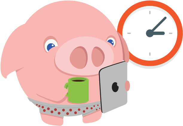 Market Hour Changes - Cartoon Clipart (1600x800), Png Download