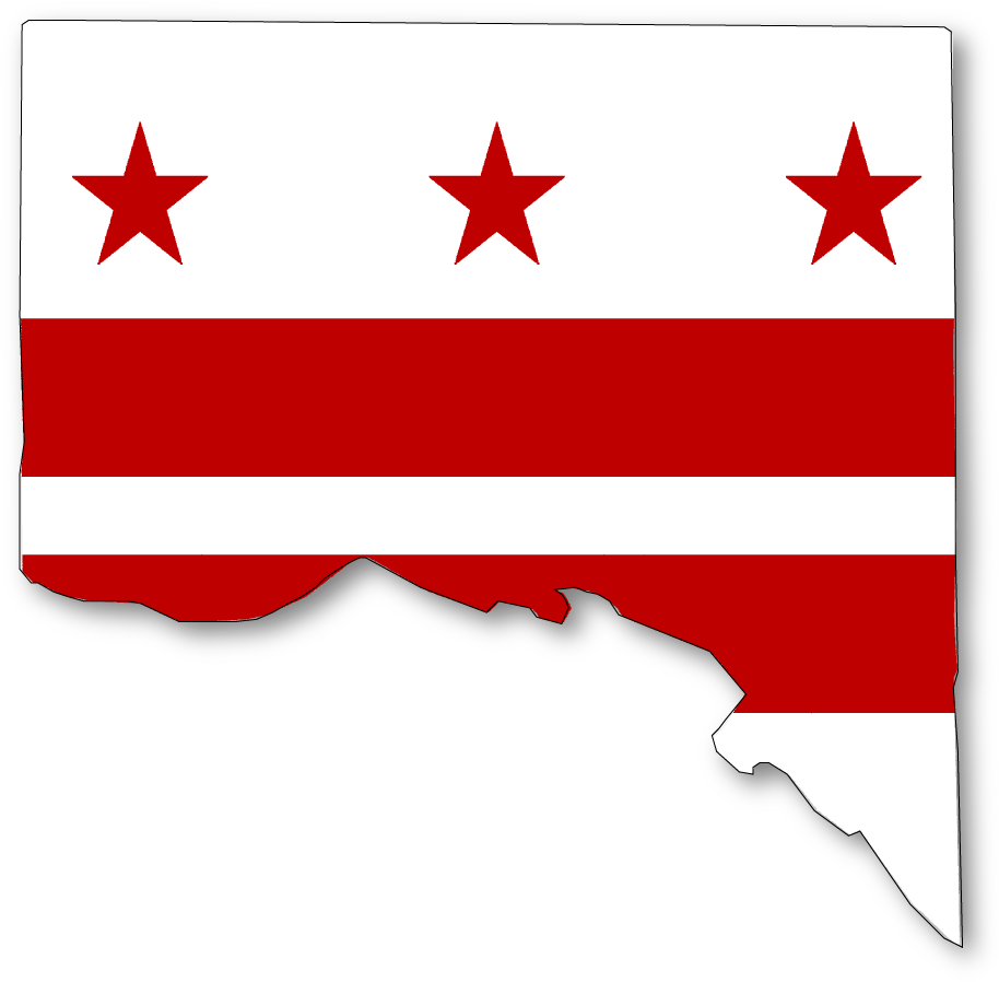 Medical Malpractice Insurance In Washington Dc - Washington Dc Flag Clipart (926x911), Png Download