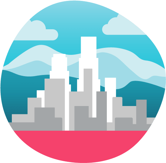 Cities - California Clipart (640x640), Png Download