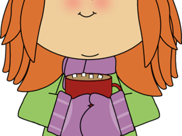 Hot Chocolate Clipart Small - Winter Outfit Clipart - Png Download (640x480), Png Download