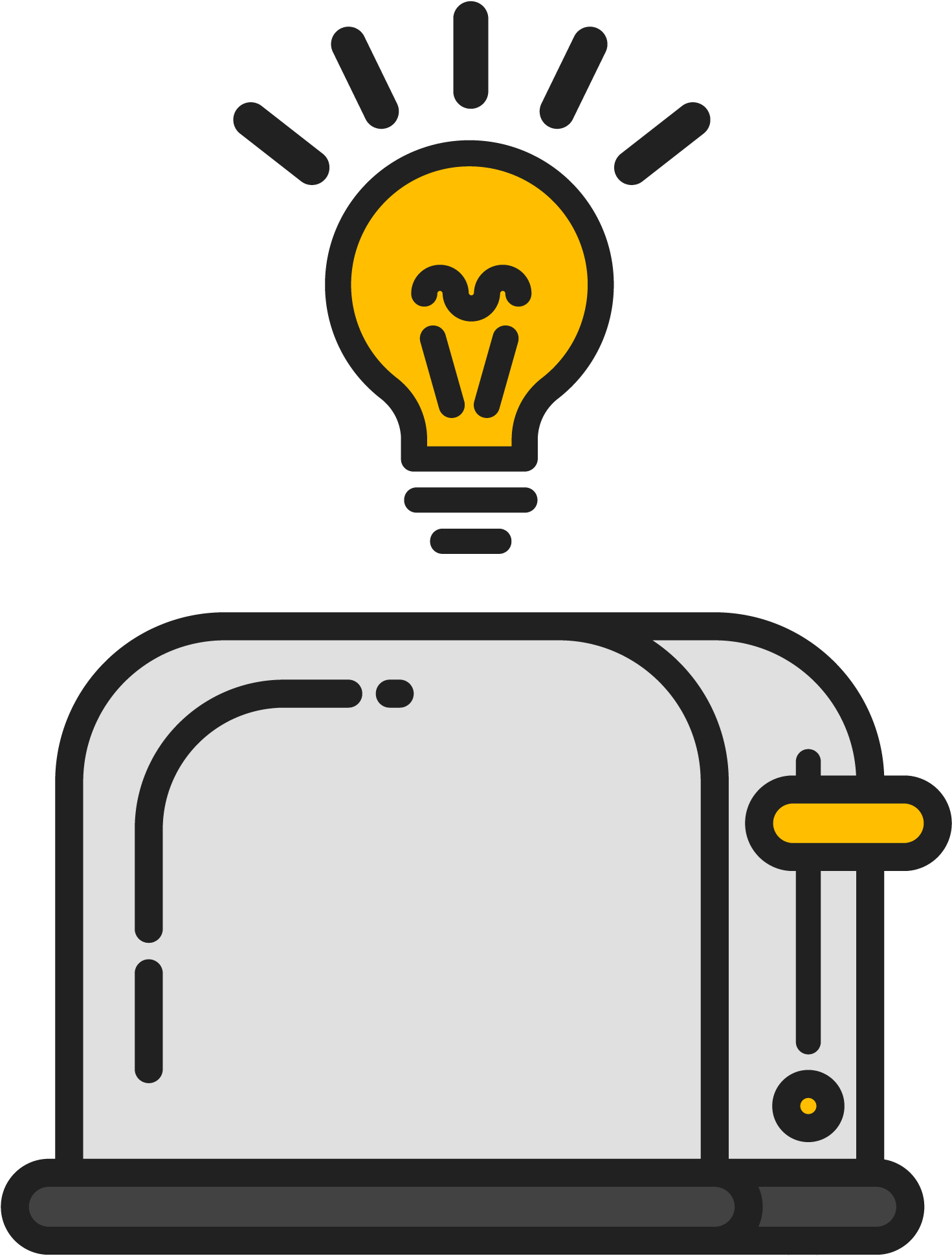 Creative Toaster Logo - Pictogram Clipart (2000x2000), Png Download