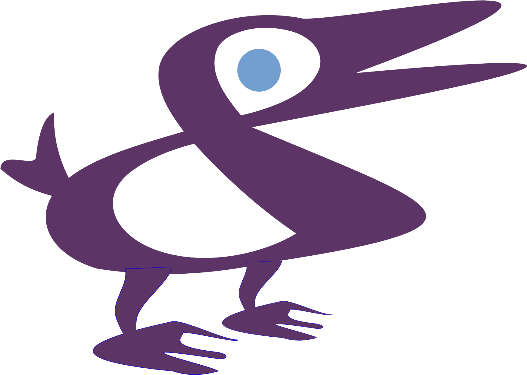 Custom Cartoon Purple Duck Shower Curtain Clipart (800x667), Png Download