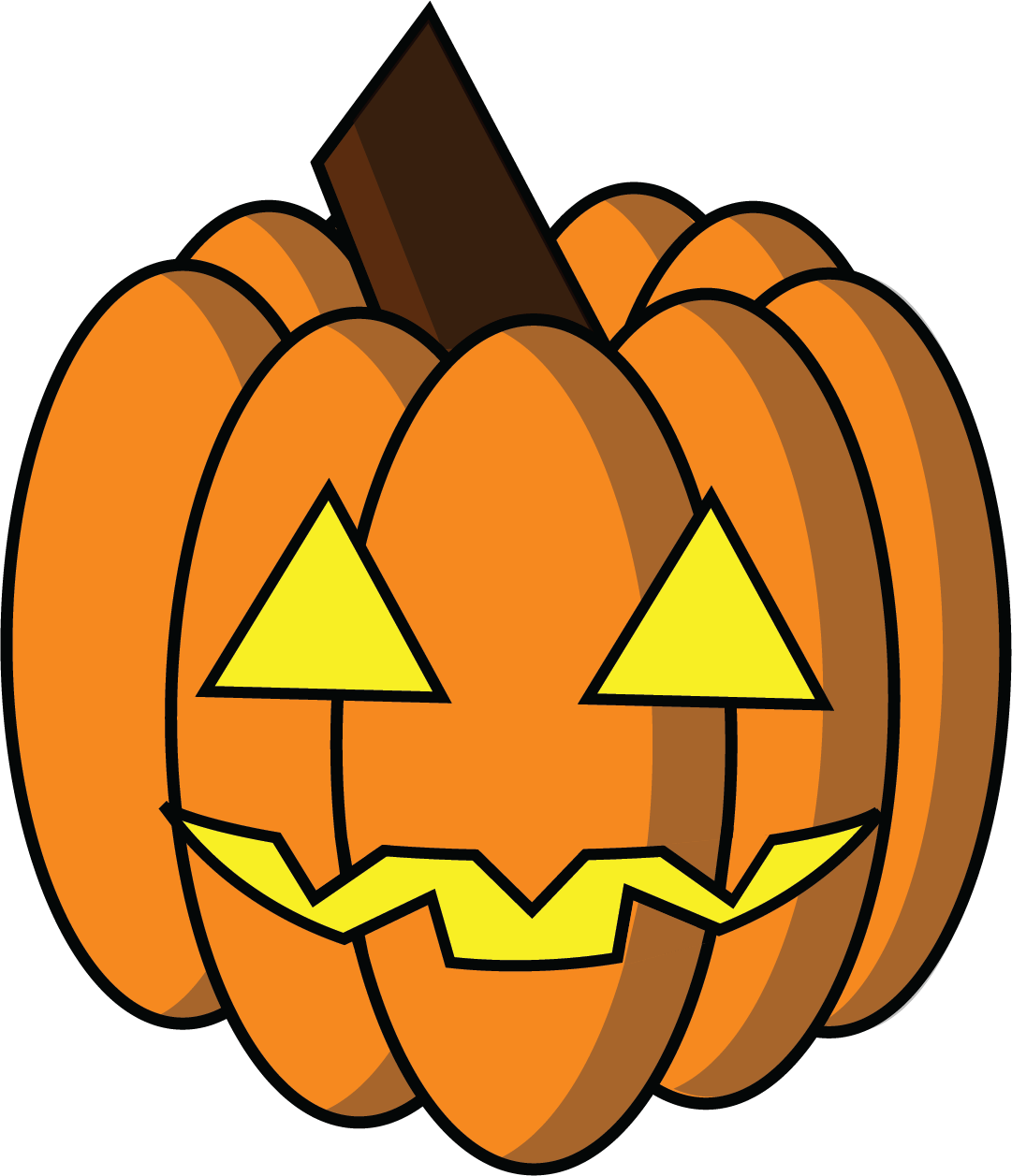 Jack-o'-lantern Clipart (1081x1257), Png Download