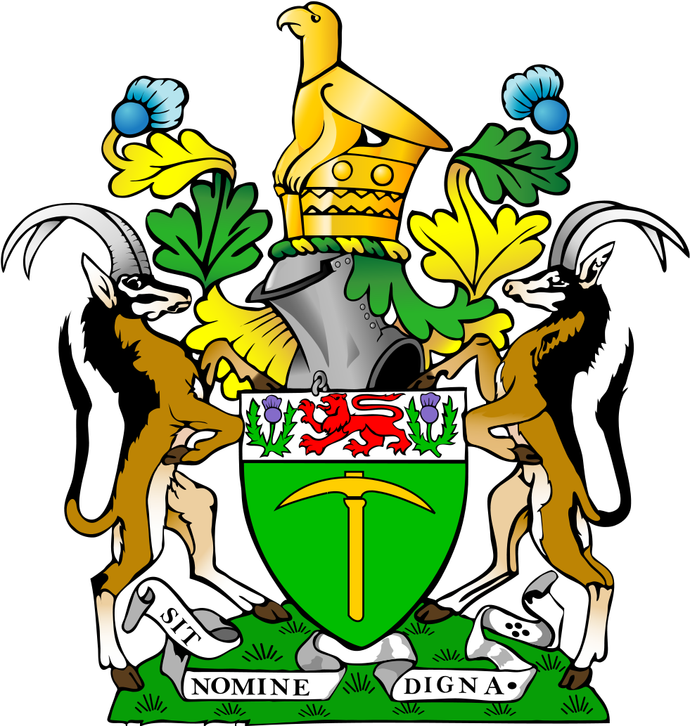 The - Rhodesia Coat Of Arms Clipart (1000x1059), Png Download