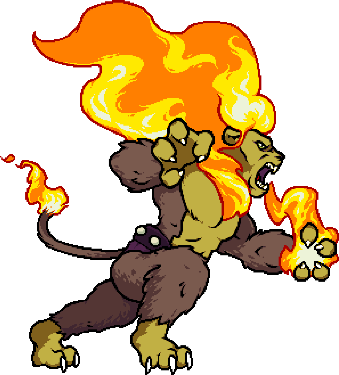 The Fire's Roar - Rivals Of Aether Info Clipart (1400x1400), Png Download