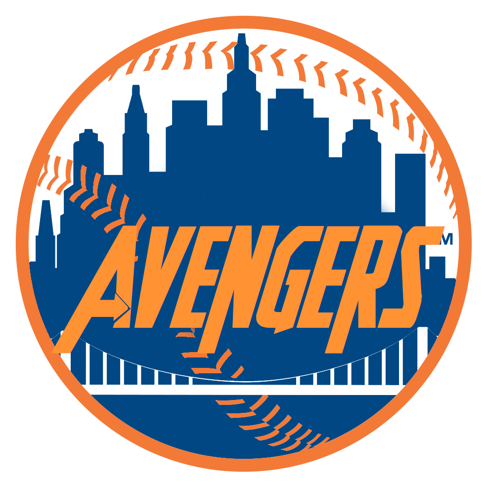 The New Movie, "avengers - Mlb New York Mets Clipart (1024x1024), Png Download